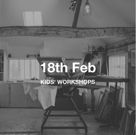 Kids Print Workshop - Tuesday 18th February