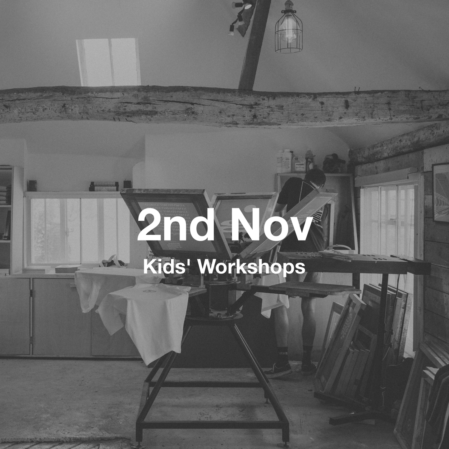 Kids Print Workshop - Saturday 2nd November